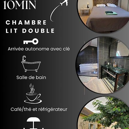 Chambre Privee A 10Min De Roissy Cdg, Au Calme, Parking Gratuit Le Mesnil-Amelot Exterior foto